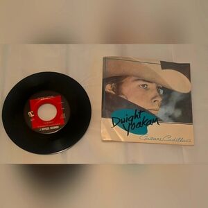 Dwight Yoakam I'll Be Gone Guitars, Cadillacs 1986 Warner Bros. vinyl 45 rpm